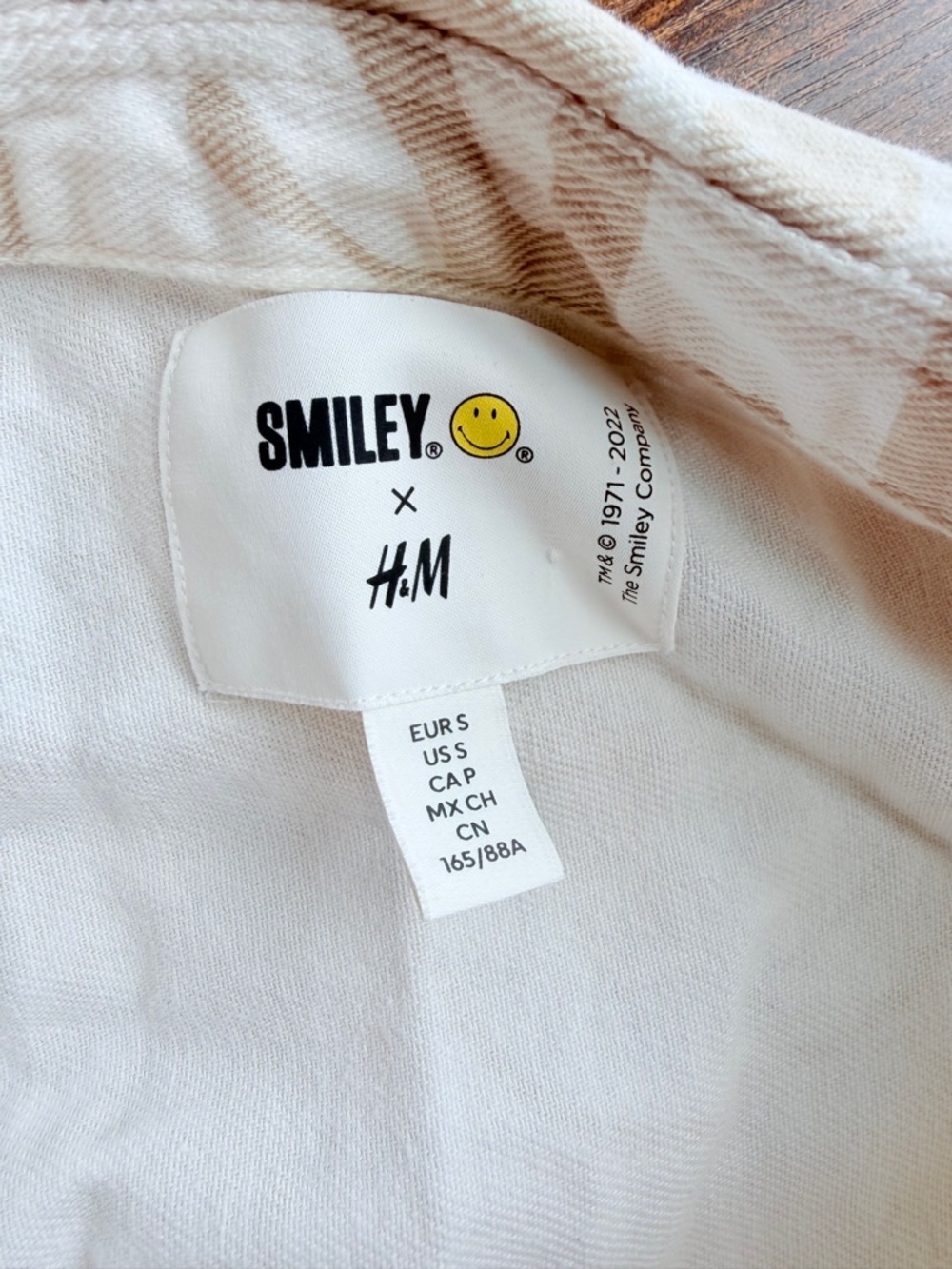 Smiley Face H&M jacket size small - Picture 6 of 9